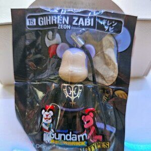 Medicom Bearbrick Gundam "GIHREN ZABI" Vol 2 Pepsi NEX 70% Toy Keychain Mini Fig